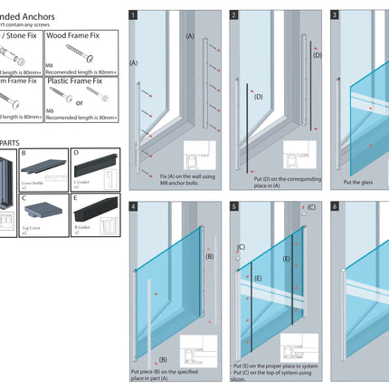 Installation Manual for Juliet Balcony