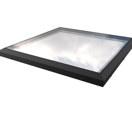 Brett Martin Flat Glass Rooflight Fixed - Black