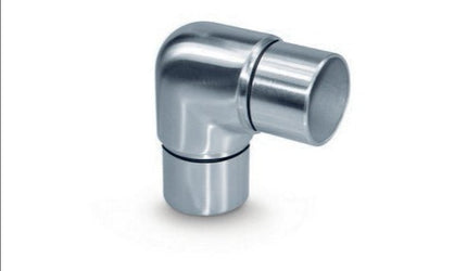 Elbow Corner Connector 90° Degree for Balustrade Handrail G316 Fast-Fit, Premium - Gladwell Glass 