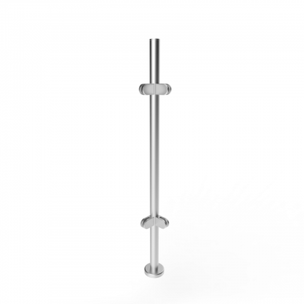 304 Stainless Steel Posts & Clamps - Gladwell Glass