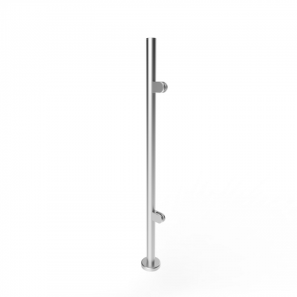 316 Stainless Steel Posts & Clamps - Gladwell Glass