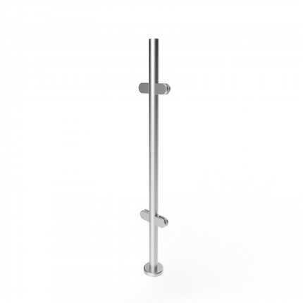 304 Stainless Steel Posts & Clamps - Gladwell Glass